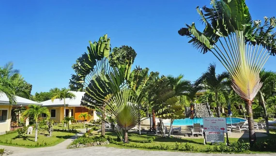 Outside facilities Bohol resort for sale